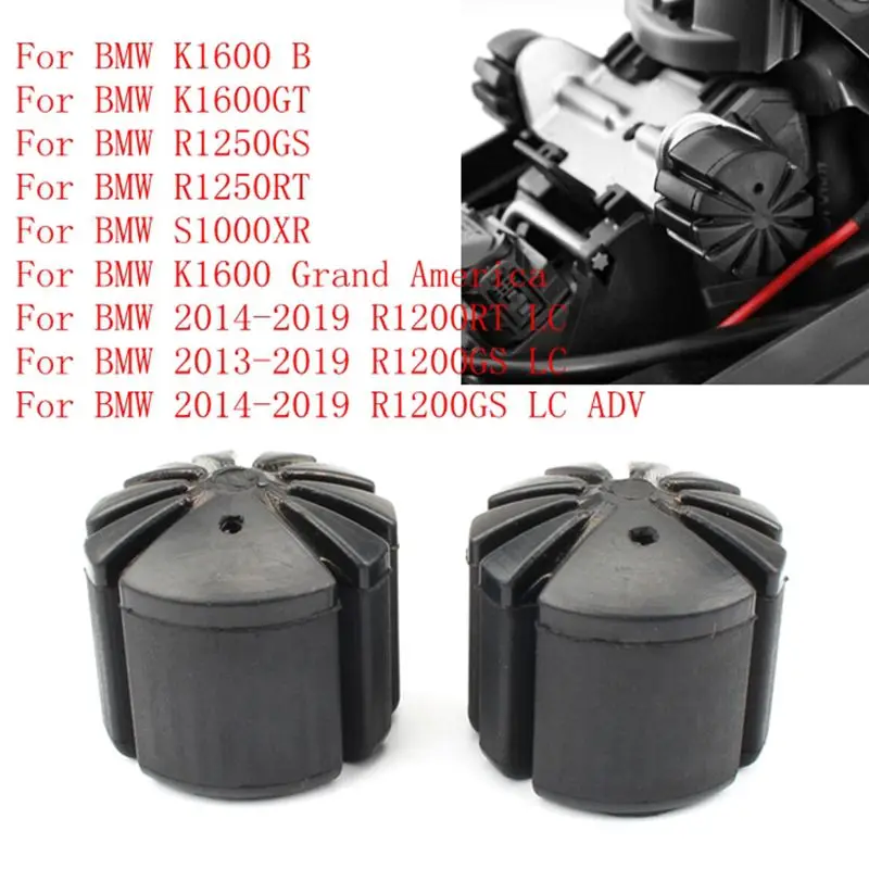 2 шт. резиновый Райдер сиденье опускания комплект для R1200GS LC 2013- R1200GS ADV