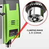 Digital display high precision bench drill Small household 220V industrial grade drilling and milling machine Mini 4