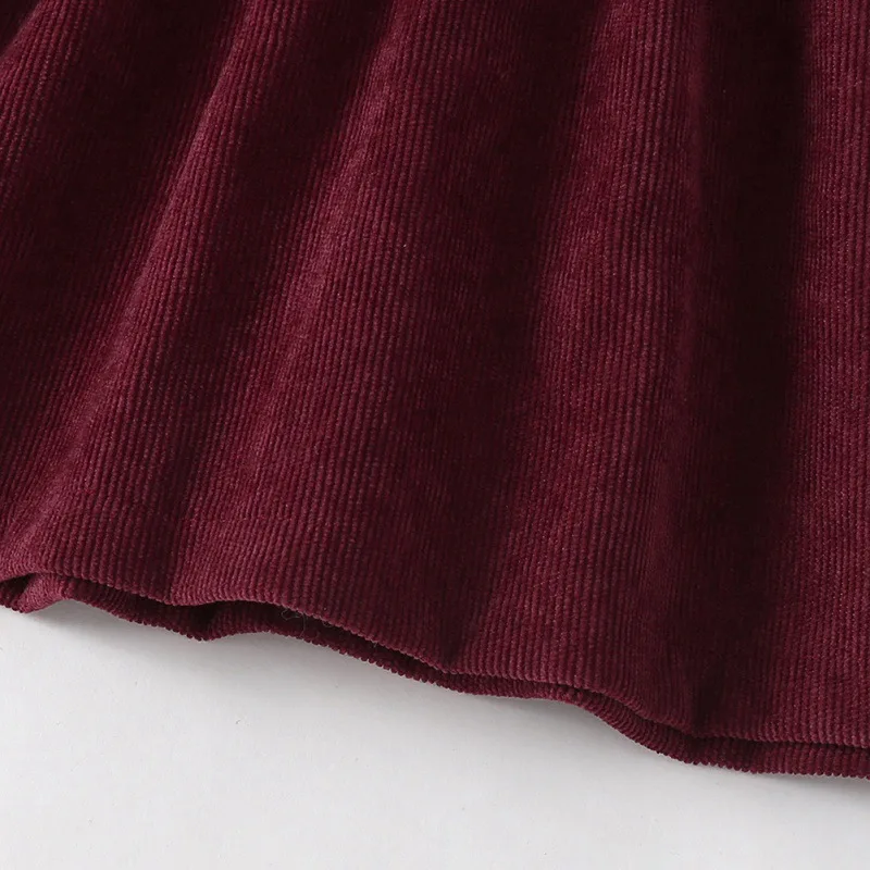 Винтажное платье для маленьких девочек; платья для малышей; vestido infantil vestidos infantil; повседневная одежда; однотонное платье с длинными рукавами для малышей; От 0 до 3 лет