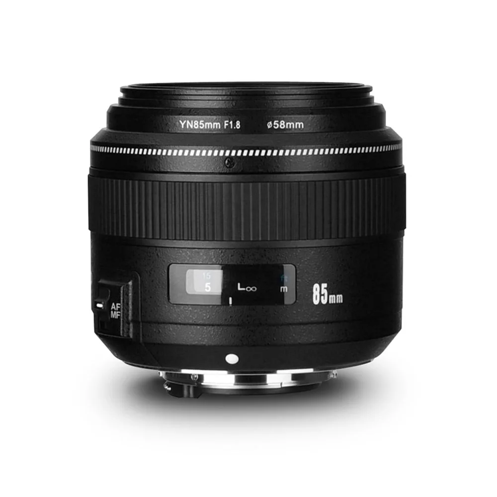 Объектив YONGNUO YN85mm F1.8N Средний телеобъектив для камеры Nikon D7500/D810/D700/D800/D610/D600