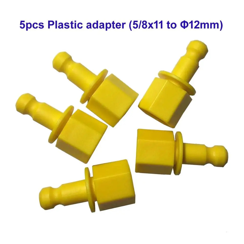5pcs G 3/8" female thread to Dia.12 mm pole" FOR PRISM GPS TOTAL Station 