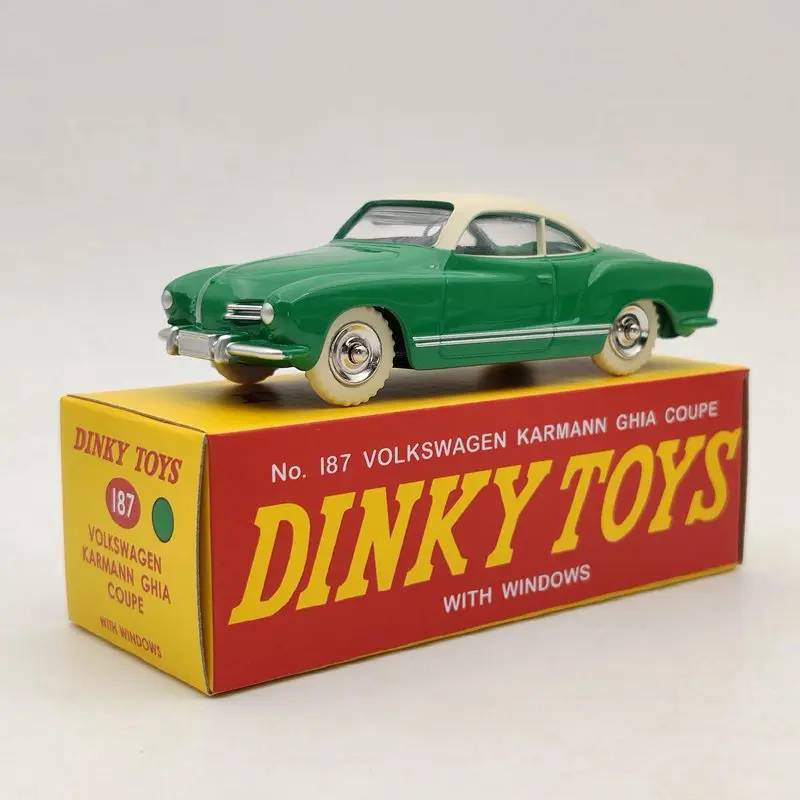 DeAgostini 1/43 Dinky Toys 187 для V ~ W Karmann Ghia Coupe литые под давлением модели