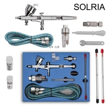 Pro Dual Action 3 Аэрограф Воздушный комплект для рукоделия практичный Краскораспылитель для рисования электроинструменты пистолет-распылитель для коммерческого использования