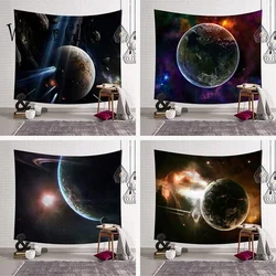 Universe earth Hanging Leisure bedroom Wall blanket Decor Various styles Psychedelic Abstract Carpet  Cloth Tapestries