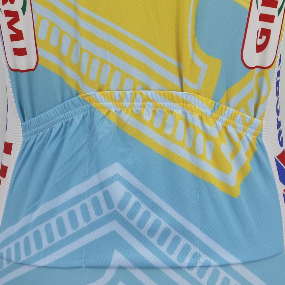 Pro лето Ретро Велоспорт Джерси набор желтый ropa ciclismo hombre одежда для велоспорта наивысшего качества 9D гелевая подкладка MTB Джерси Mercatone UNO