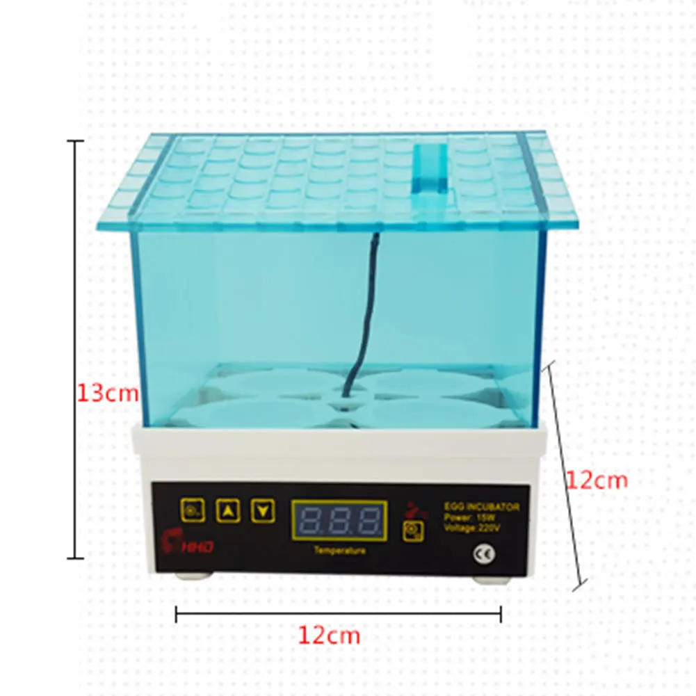 Садовое яйцо инкубатор инкубационная машина ЕС вилка яйца содержат дома посуда полностью автоматизированная 4 шт. мини
