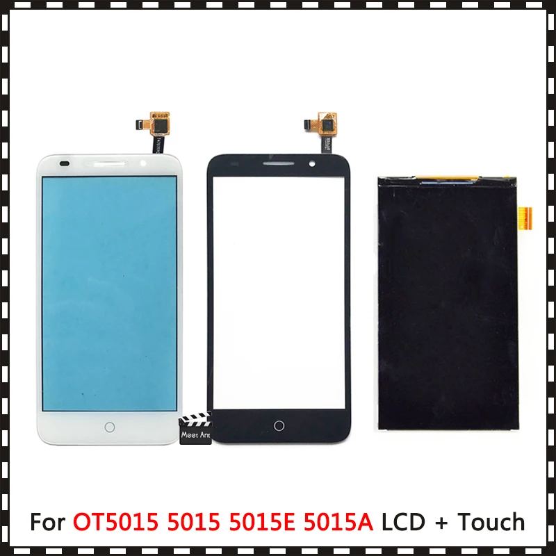 

New High Quality 4.0'' For Alcatel Pixi 3 OT5015 5015 5015E 5015A 5015D Lcd Display With Touch Screen Digitizer Sensor
