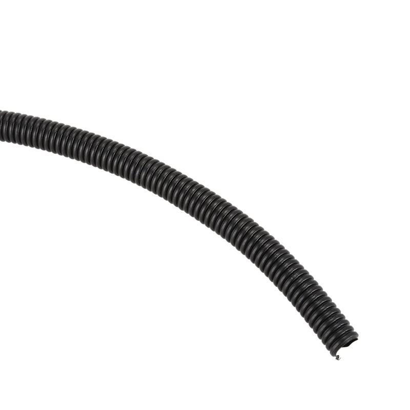 50 Ft 3/8inch Split Wire Loom Conduit Polyethylene Tubing Black Color Sleeve Tube