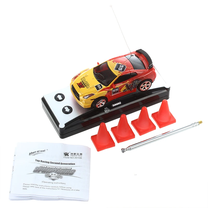 Мини микро RC автомобиль Радиоуправляемый 1:58 CAN BOX серийный SHEN QI WEI