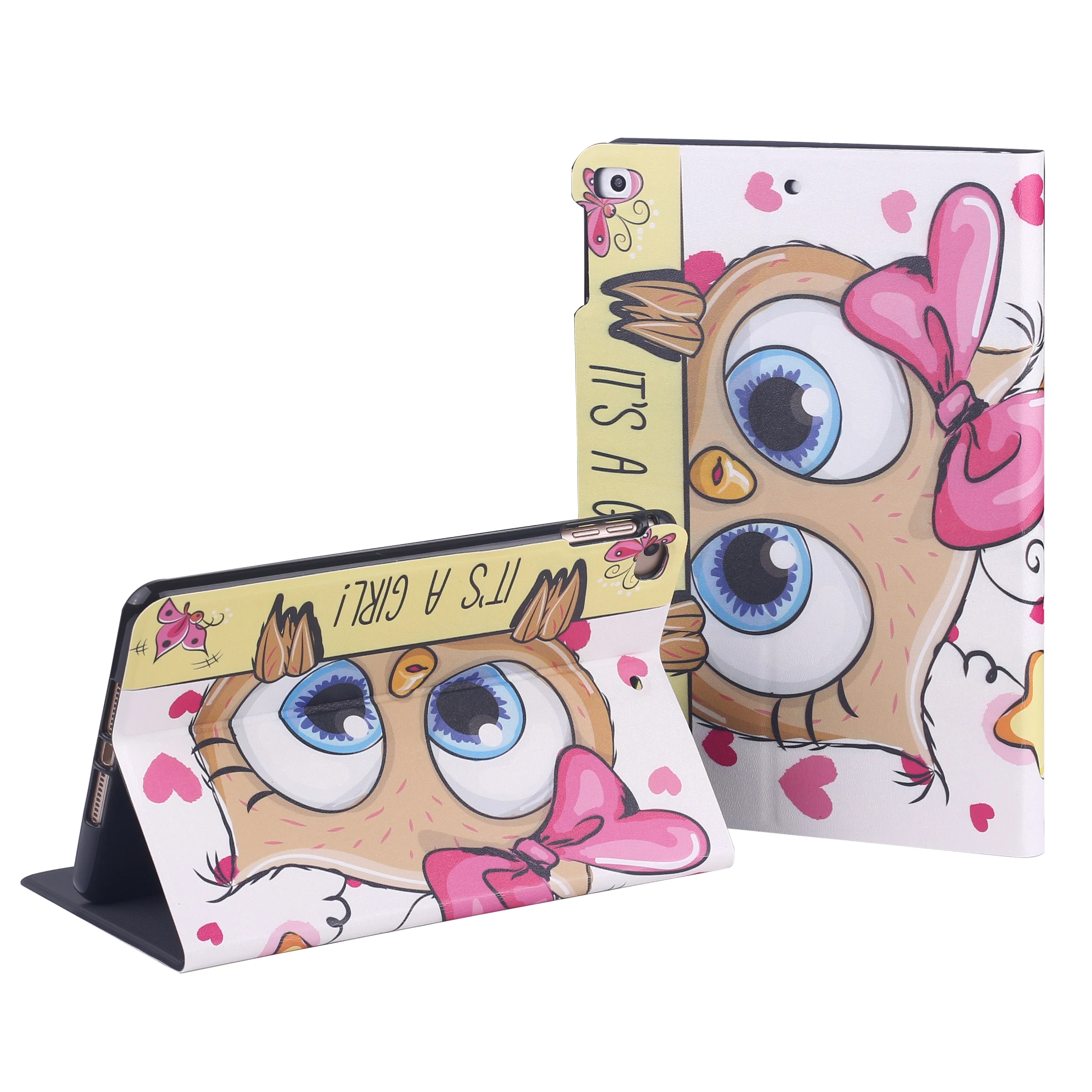 

Cartoon Owl Baby Fashion Tablet case For 2020 New iPad 9.7 Air 1 2 Stand Shell Anti drop/Dust For iPad 2 3 4 Mini 2 3 4 5 Case