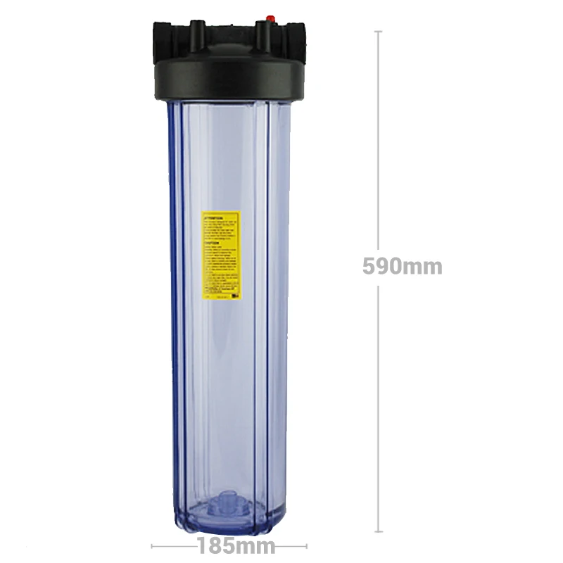 20 дюймов Большой домашний фильтр для очистки воды Корпус|filter housing|water filter housingclear