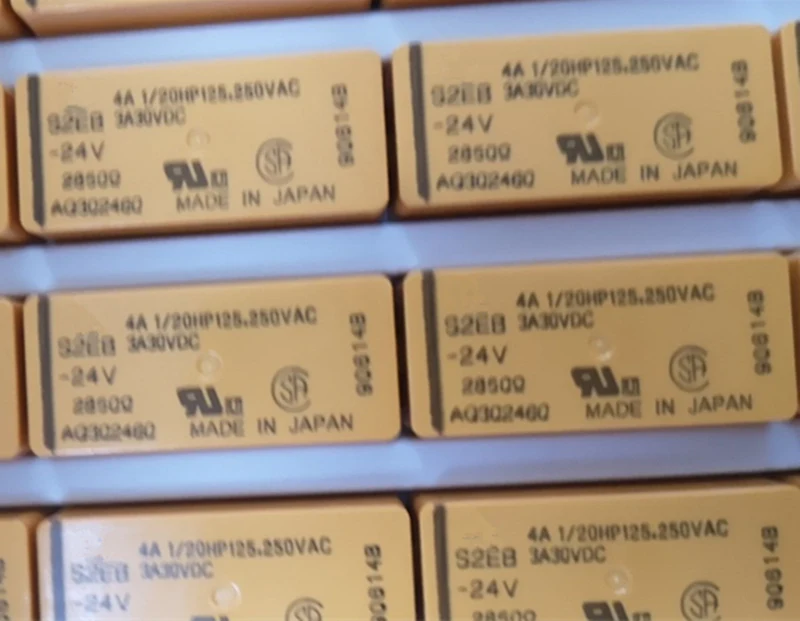 Новое оригинальное реле 10 шт./лот S2EB-24V S2EB24V 24V 24VDC DC24V DIP12