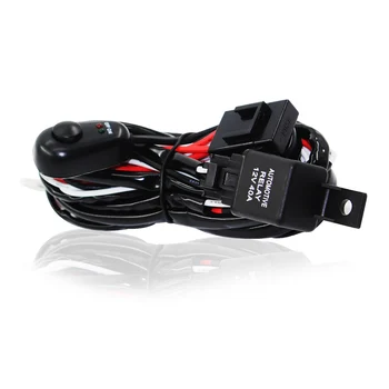 

Kit Wiring Harness Plastic Spotlight Accessories HID LED Driving Cable Switch