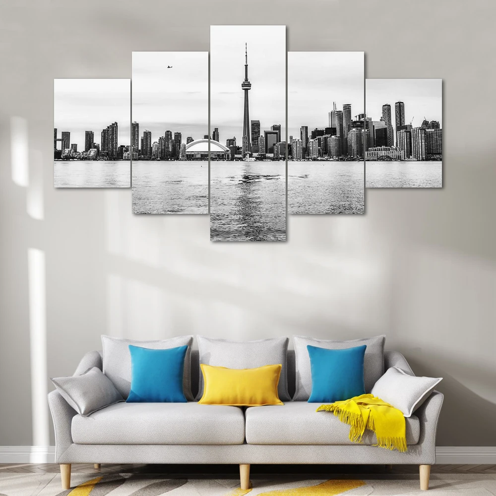 Сиэтл-Сити Skyline художественные настенные картины для гостиной куадросы Decoracion
