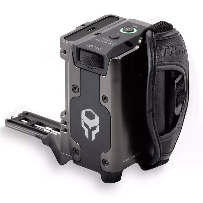

Tilta Side Focus Handle T5 SSD Card Holder F970 Battery Plate with 8V Micro USB power and 12V DC output for BMPCC 4k Camera Cage
