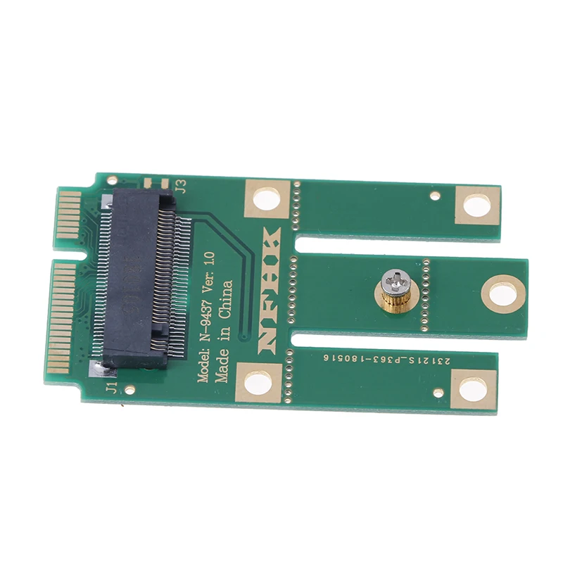 Для беспроводной карты Wi-Fi Bluetooth A + E Key M.2 NGFF модуль для мини PCIE адаптера |