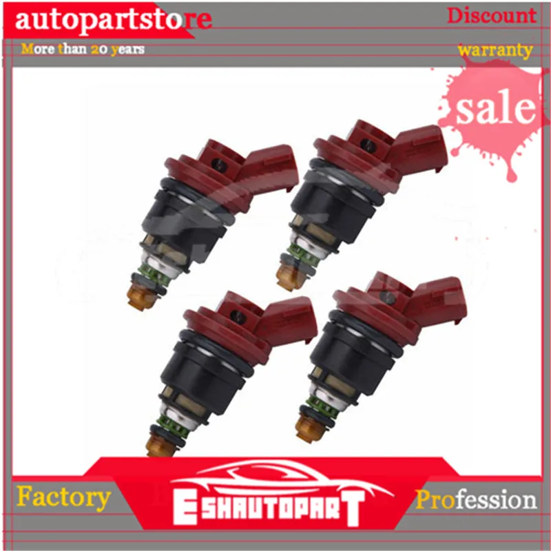 4 шт. Топливная форсунка совместима с Suba-ru OEM 16611-AA140 0R55 16611AA140