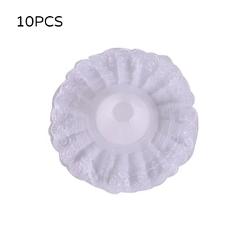 

10Pcs Bouquet Collar DIY Without The Bouquet Holder Bridal Floral Wedding Party Festival Flower Lace Collar Trim