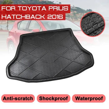 

Car Rear Trunk Boot Mat For Toyota Prius Hatchback 2016 Waterproof Floor Mats Carpet Anti Mud Tray Cargo Liner