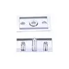 YAQI Chrome Color Mens Safety Razor Head for Shaving Razor 4