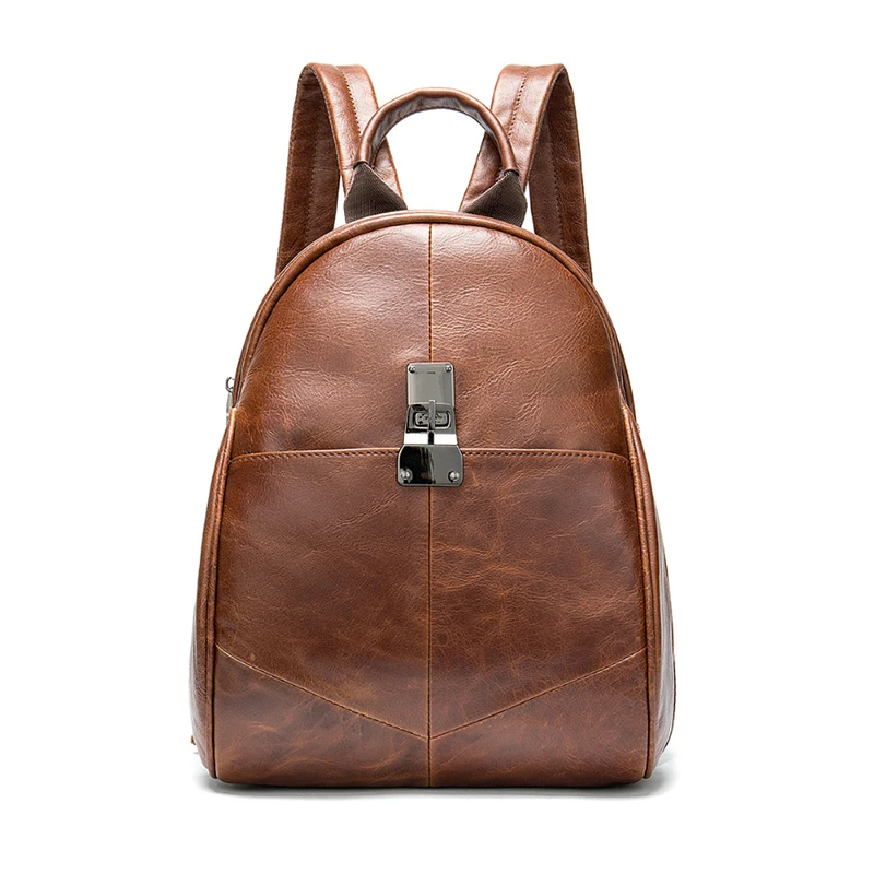 

Luufan Ladies' s genuine leather leisure bag ladies' bag backpack multifunctional fashion trend backpack