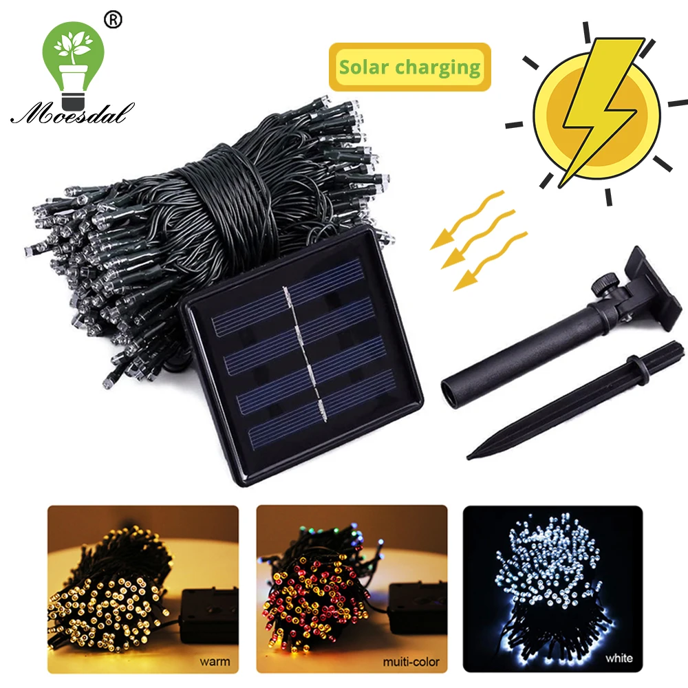 IP65 Waterproof Solar LED String Fairy Light Energy Lights Christmas Holiday Garden Lighting Courtyard Landscape Decorative 12 string input to 1 string output for off grid solar energy system photovoltaic array solar pv combiner box