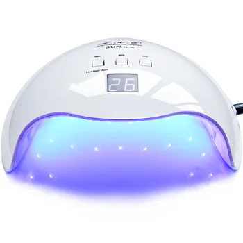 

48W UV LED Lamp led nail uv lamp 21 LED Beads Smart Sensor LCD Screen LED Nail Lamp Drying Gel nail polish Nail Art Tools