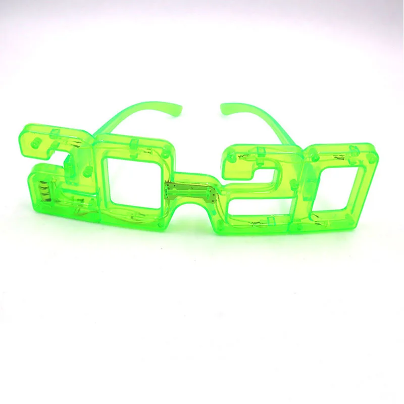 Номер светодиодный светящиеся мигающие очки светильник свадебный карнавальный костюм День Рождения Очки для вечеринки