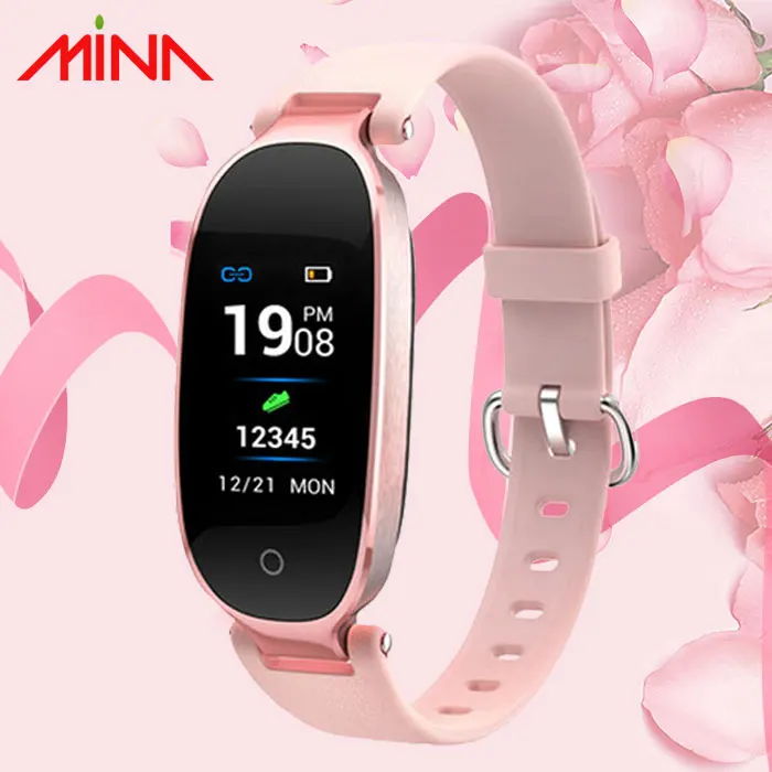 

Color Screen Waterproof S3 Plus Smart Watch Women Ladies Heart Rate Monitor Smartwatch relogio inteligente For Android IOS reloj