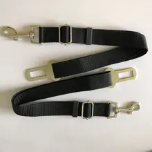 Модернизированный автомобильный ремень безопасности для домашних собак откатный Металл Регулируемая застежка Тяговый автомобильный ремень безопасности