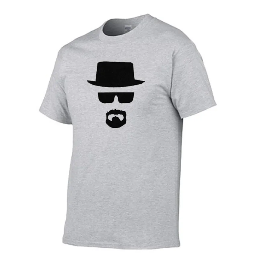 Summer men Short Sleeve t shirts Breaking Bad I Am Print Tshirt Men Hip Hop 100% Cotton Streetwear Male t-Shirt Homme Tops tees | Мужская