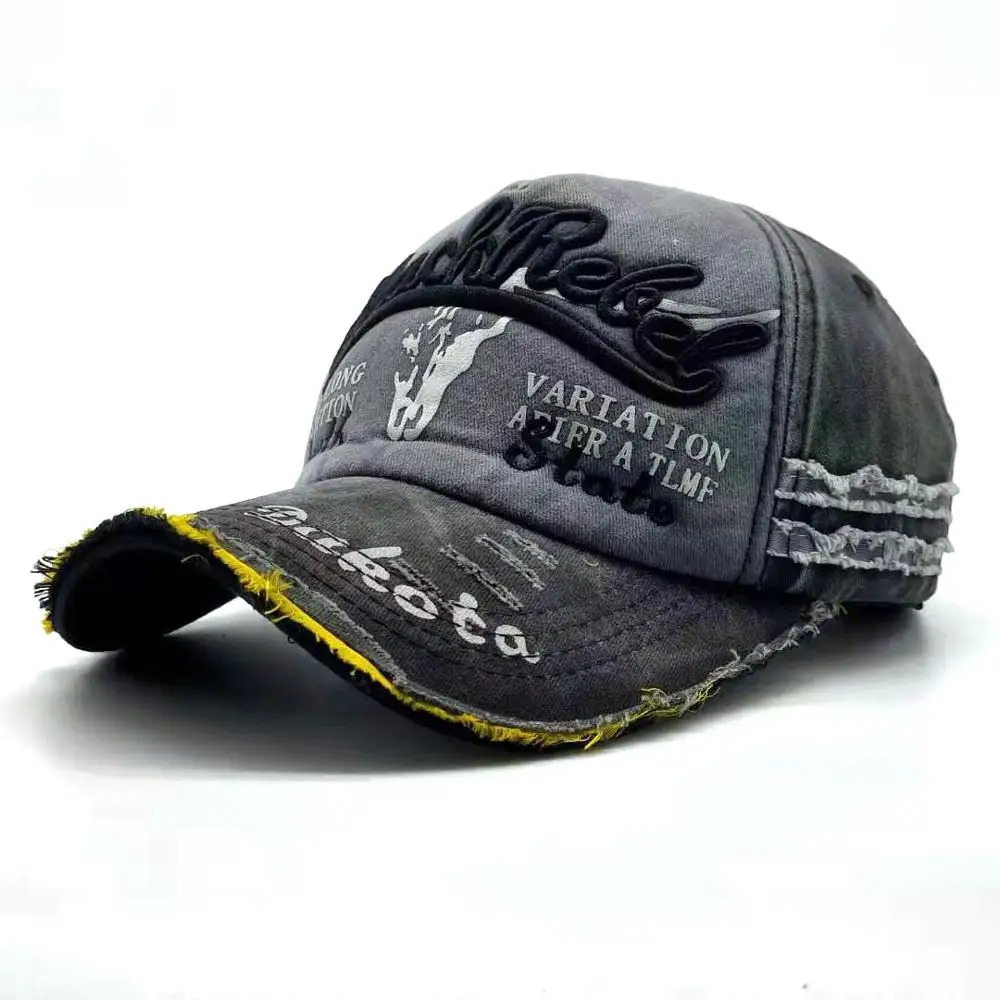 

Baseball Cap Borduren snapback hoed voor spring mannen vrouwen Katoen Casual mesh caps hip hop Hoed unisex pet groothandel