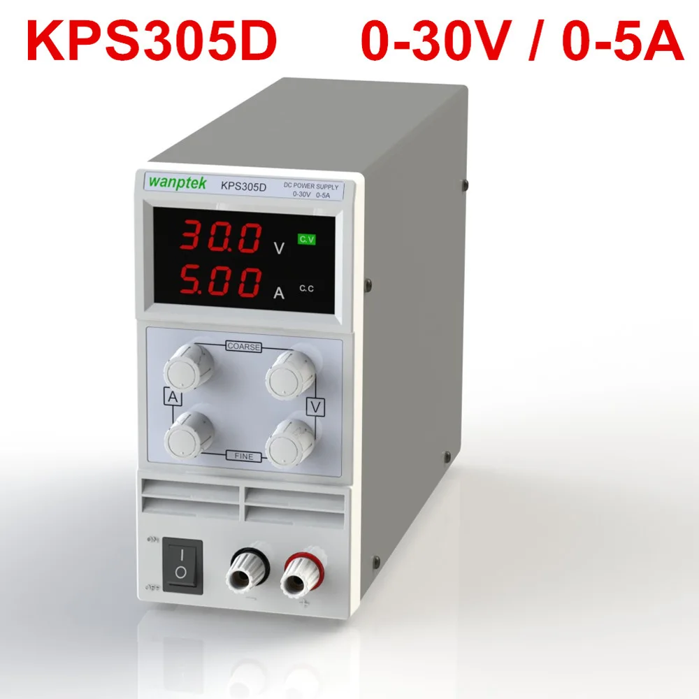 

Hot 3 Digits LED DC Switching Power Supply Variable voltage regulator Adjustable power bank 0-30V 5A AC 110V/220V 50/60Hz