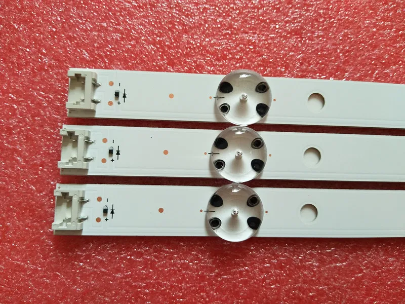 (Novo kit) 3 светодиода 8 светодиодов 850 мм Светодиодная лампа для lg 43uh6030 43uf640 HC430DGN SLNX1