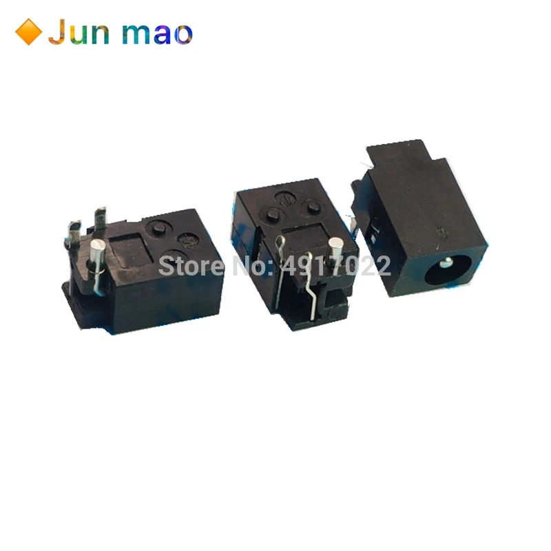 10Pcs DC-023 4.0mm x 1.7mm Black DC Power Jack Socket Connector DC023 4.0*1.7mm 4.0x1.7 needle Female Hot | Обустройство дома