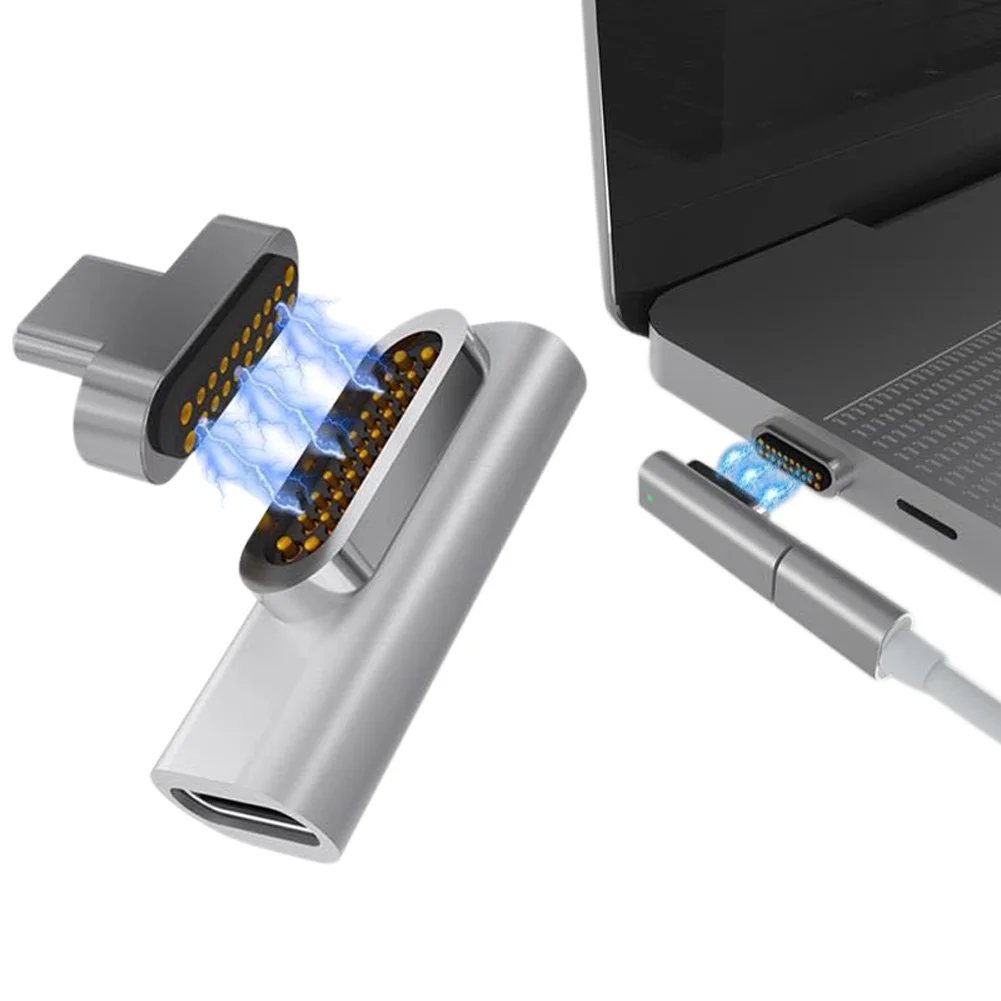 20 контактов магнитный USB C адаптер 4K 100W быстрая зарядка для Macbook Pro Pixelbook JHP-лучший