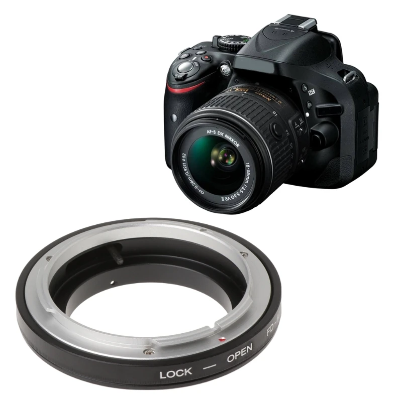 FD-AI переходное кольцо для объектива Canon FD для Nikon F D7100/D600/D3200/D800