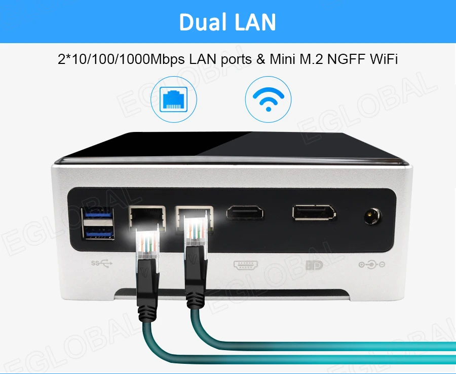 New Fan Mini PC with Intel Core i5 1035G4, Iris 940 Graphics, Dual LAN, 6 USB 3.0, DP, HD Dual Display, HTPC, AC WiFi. Description Image.This Product Can Be Found With The Tag Names Barebone Mini PC, Computer Office, Mini pc