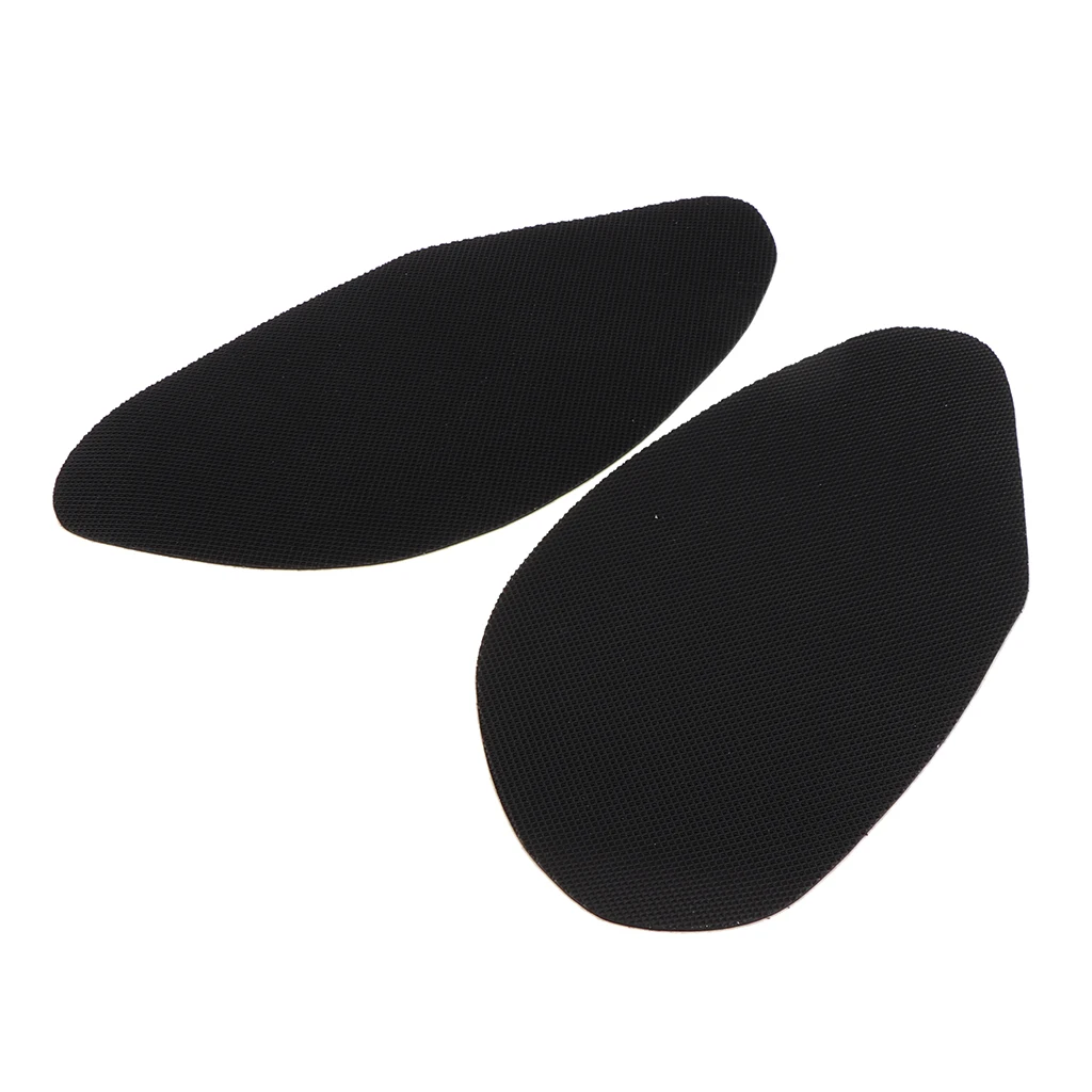 Black Tank Traction Pads Motorcycle Tricycle Electric Car Grip Protector Guard 2pcs Anti-slip Knee Mat for Suzuki GSXR