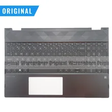 Упор для рук для hp X360 15T-CR000 15-CR0051OD 15-cr0000TU верхний чехол с американской клавиатурой L20848-001 черный