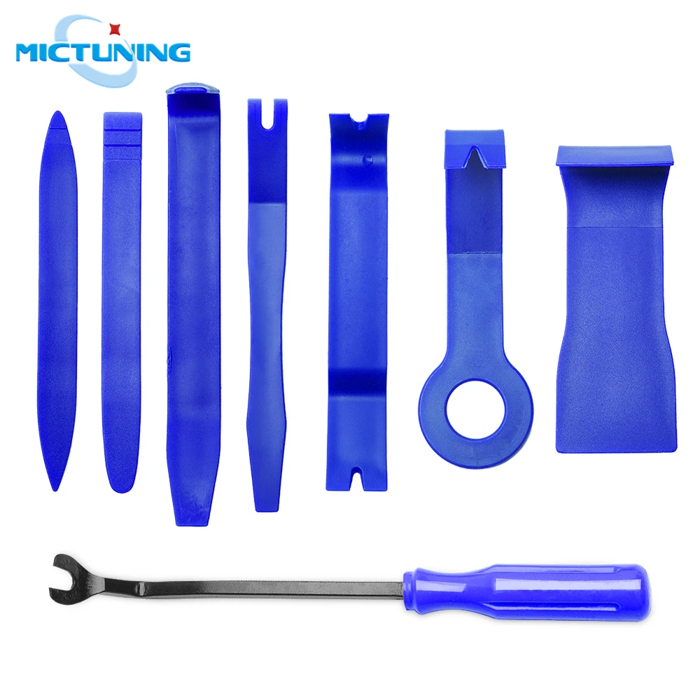 MICTUNING 8pcs Car Repair Tool Kit Interior Trim Panel Dashboard