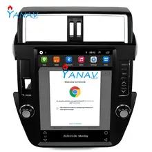 12,1 zoll Tesla Bildschirm Android 9. 0 px6 GPS Navigation für-TOYOTA Prado 14-17 Tesla Radio Screen Auto Multimedia-Player