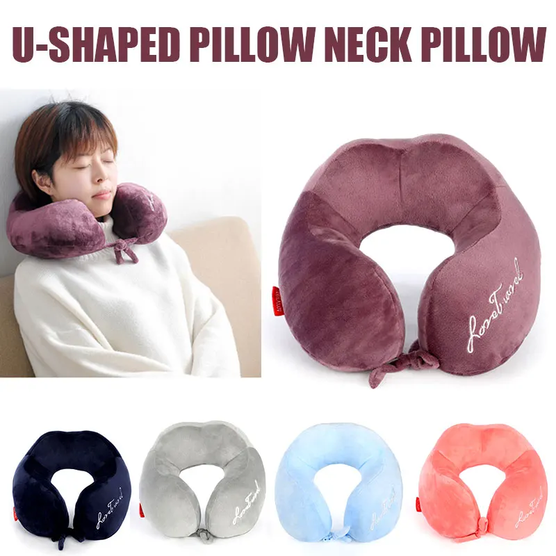 Автомобильная подушка для шеи на подголовник мягкая головы снятия усталости