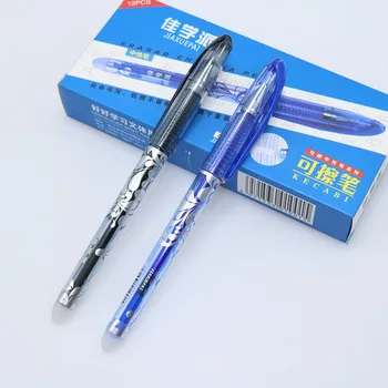 

3 pcs New Creative Gel pen Erasable pen 0.5mm Black Blue Ink For Student School Office Business Stationery Supply Goods
