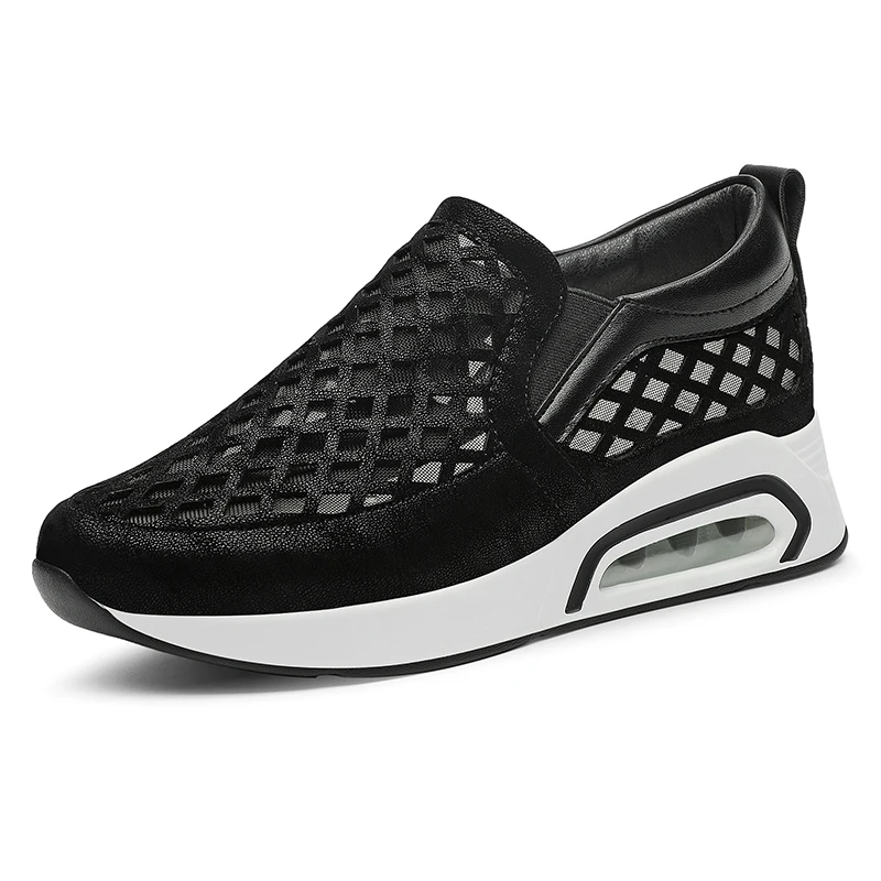 

Sneakers Black Women Casual Shoes Fashion Comfortable Platform Shoes Woman Sneakers Ladies Trainers Chaussure Femme EA0077