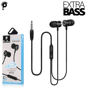 

PunnkFunnk Hifi Bass Stereo Earphones Wired Sport headsets with mic for iPhone 5,6,7,8 X XR XS Samsung J3 J5 J7 A3 A5 A8 S8 S9