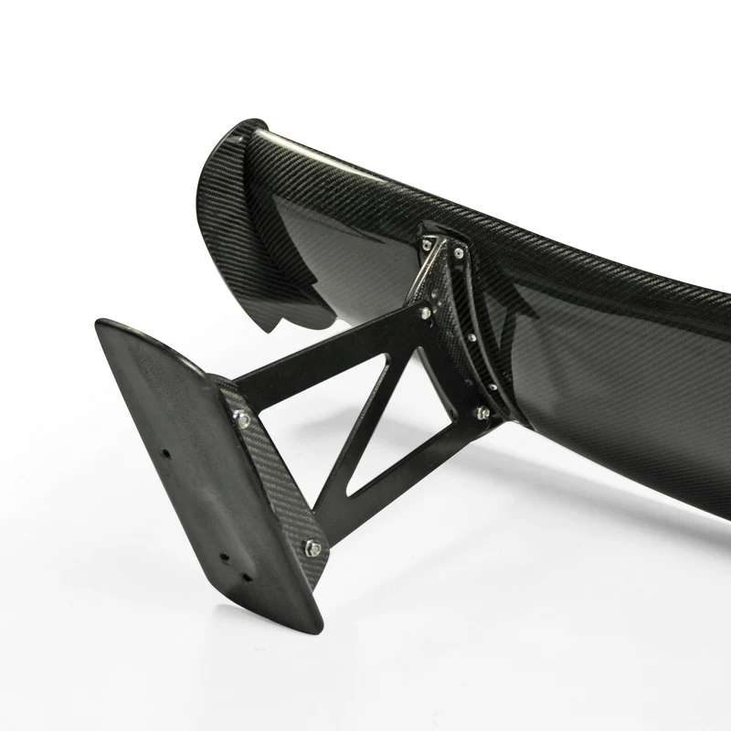 Авто-Стайлинг для Honda Civic FD2 JS Racing Стиль углеродного волокна задний спойлер GT 1500 мм глянцевое покрытие багажник набор сплиттеров настройки крыло