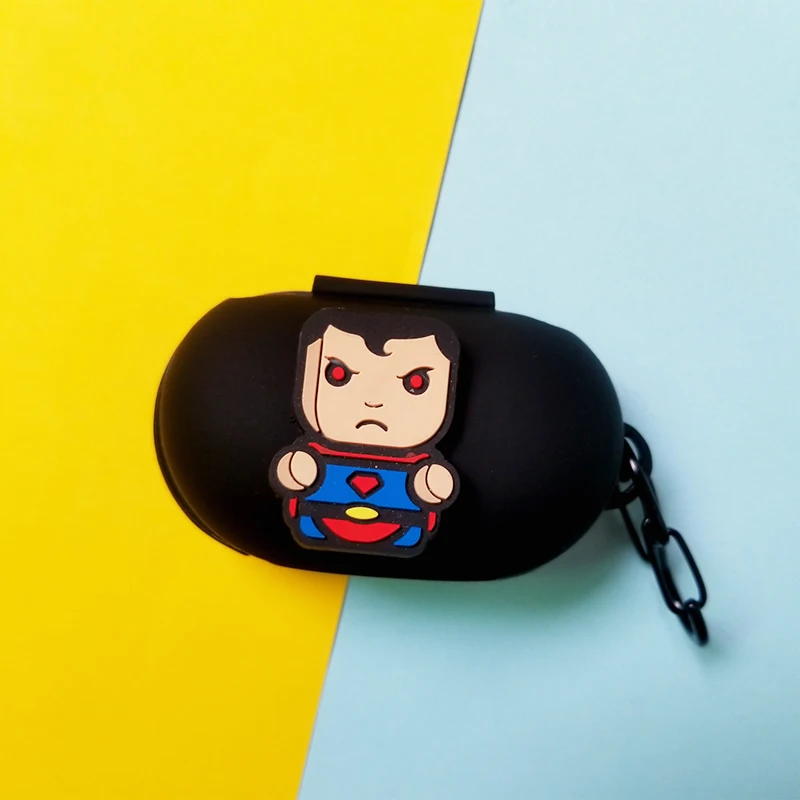 Мультфильм Серия Marvel Силиконовый чехол для наушников пылезащитный чехол для samsung Galaxy Buds ультратонкий протектор чехол - Цвет: 18