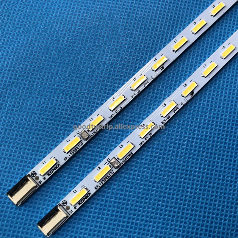 Для konka LED55M5580AF изделие лампа KPL+ 550B1LED2 35018085 35018012 35017996 35018013 35018014 1 шт. = 56LED 613MM 1 комплект = 4 шт