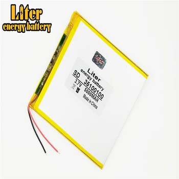 

Good Qulity large capacity 3.7V 35100100 5000 mah each tablet universal rechargeable lithium batteries